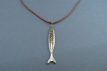 Picture of fish with leather  band