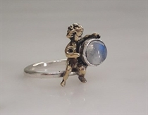 Picture of Angel with moonstone